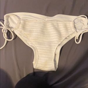 Size small white bikini bottoms